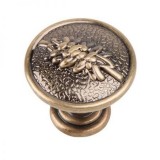 1707 Ручка-кнопка ОМ 1707,бронза